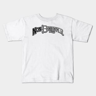 Nonbeliever Vintage by Tai's Tees Kids T-Shirt